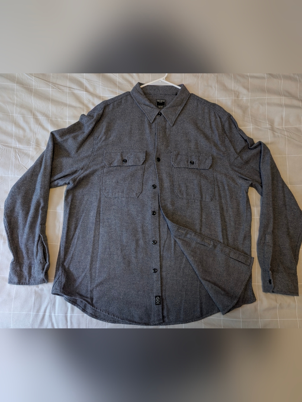 Todd Snyder Cotton Flannel Casual Button-Down Shirt XL